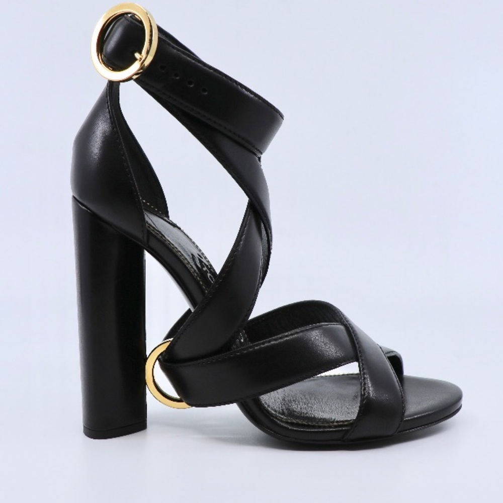Tom Ford Black high heel sandal platforms 💃